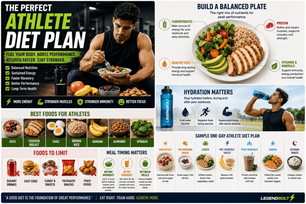 10 Powerful Athlete Diet Plan Tips for Peak Performance athlete diet plan.